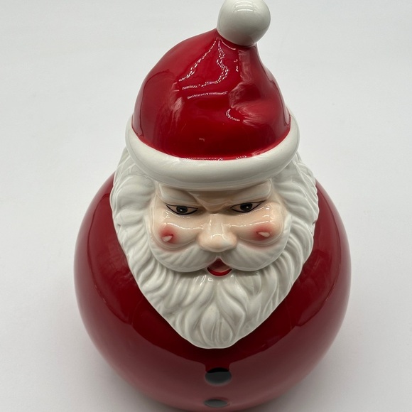 Potterybarn 2012 Ceramic Santa Clause Cookie Jar/Canister - Picture 8 of 8